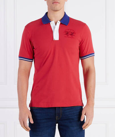 Поло La Martina - красный(VMP005 PK001)