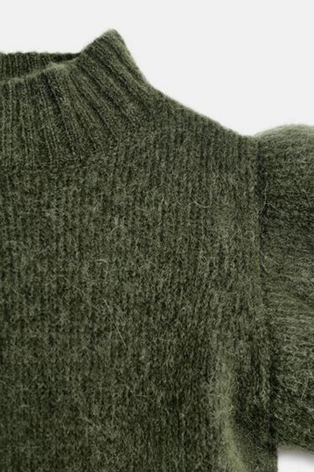 Шерстяной жилет с оборками - ZARA