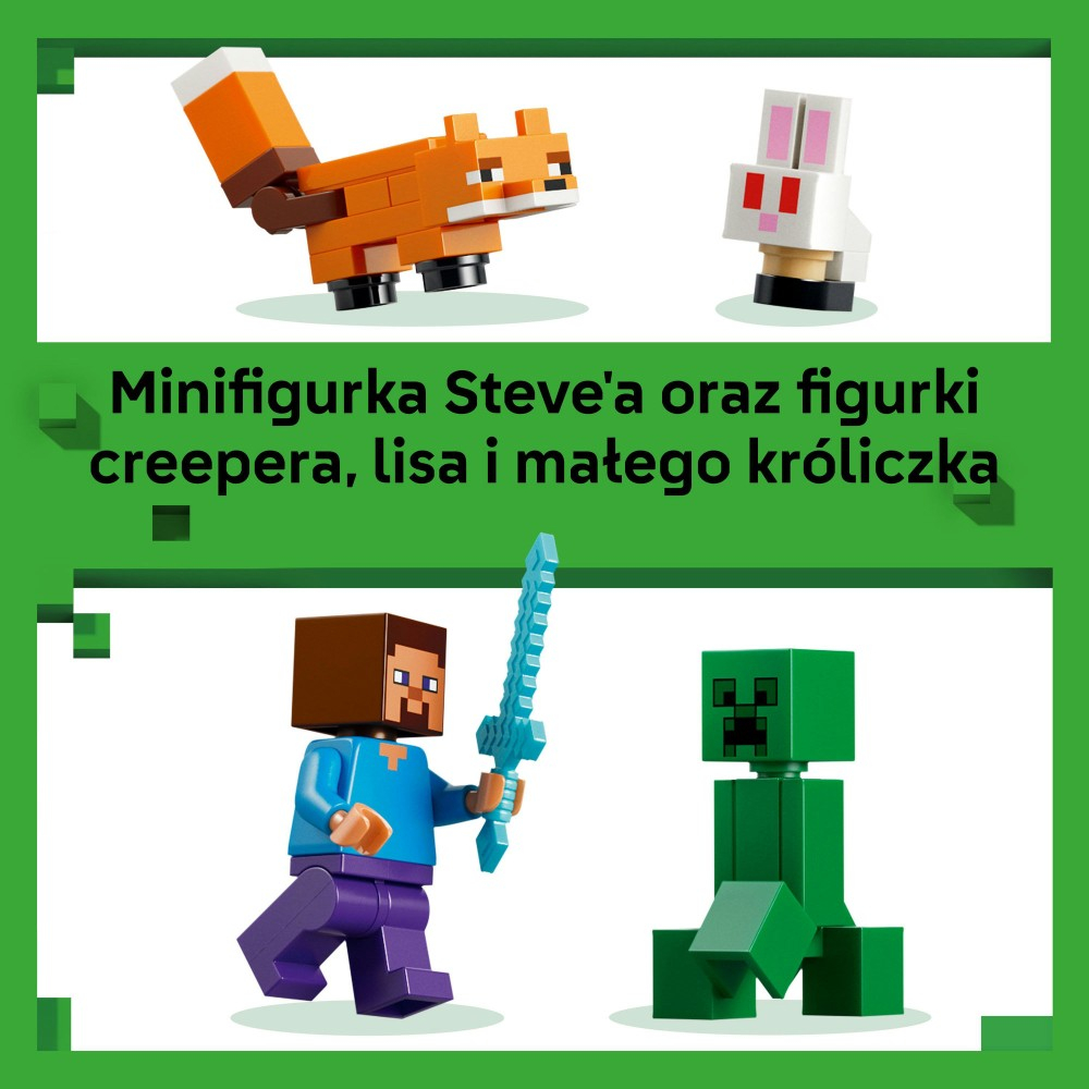 LEGO Minecraft - Приключение Стива в тайге 21583