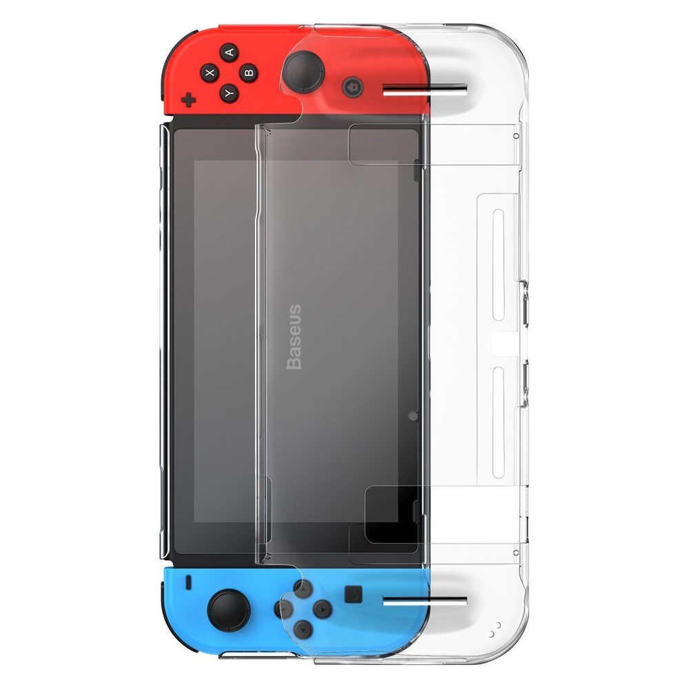 Чехол-держатель для Nintendo Switch Baseus GAMO GS07 SW Basic Case - Transparent