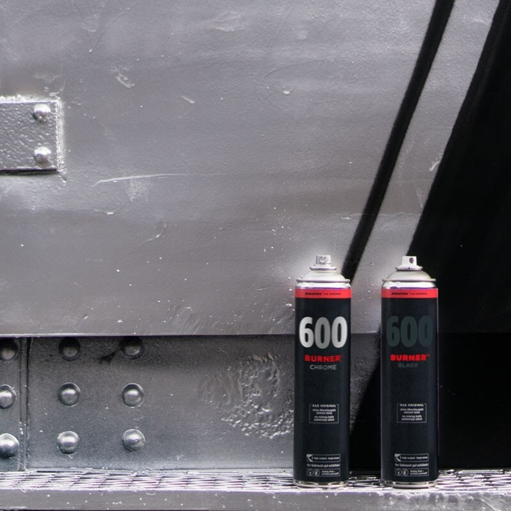 Краска Molotow BURNER - 600мл (Chrome)