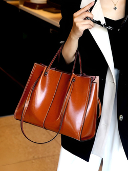 женская сумка на плечо из натуральной кожи