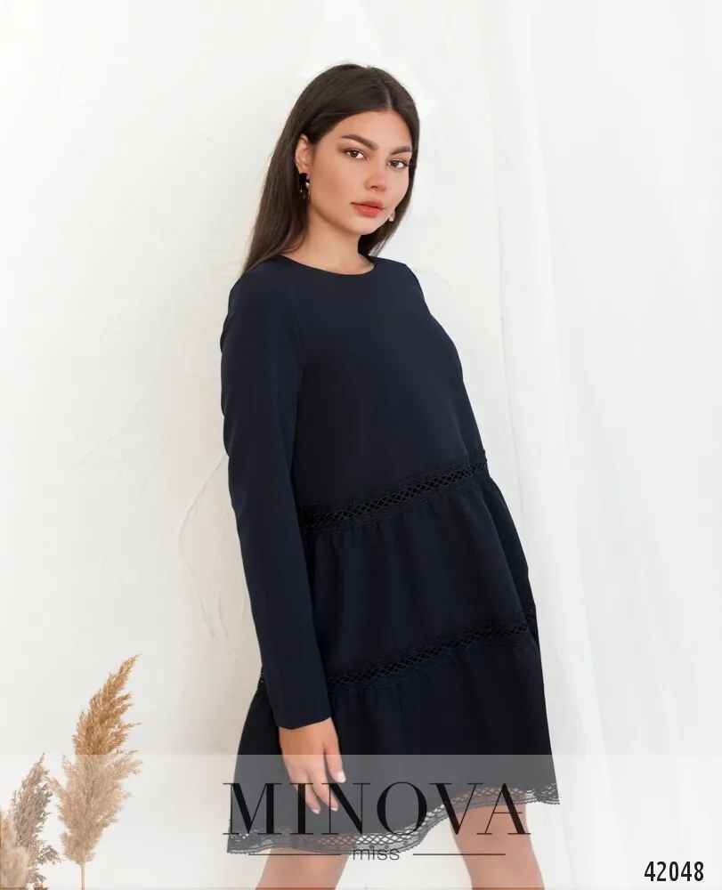 Платье 4130-синий Minova