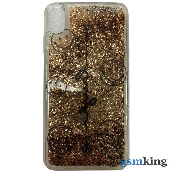 Liquid Case iPhone XS Max Gold Like (Золотистый)