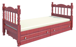 Кровать Аленка (массив сосны)