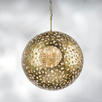 727081 Люстра VERONA 8х40W E14 ЗОЛОТО/ПРОЗРАЧНЫЙ