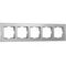 Рамка на 5 постов Werkel Aluminium алюминий W0051706 4690389158087
