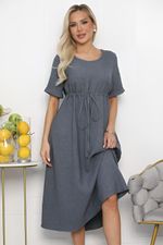 Платье Майя (серое) П13672-3М LT Collection