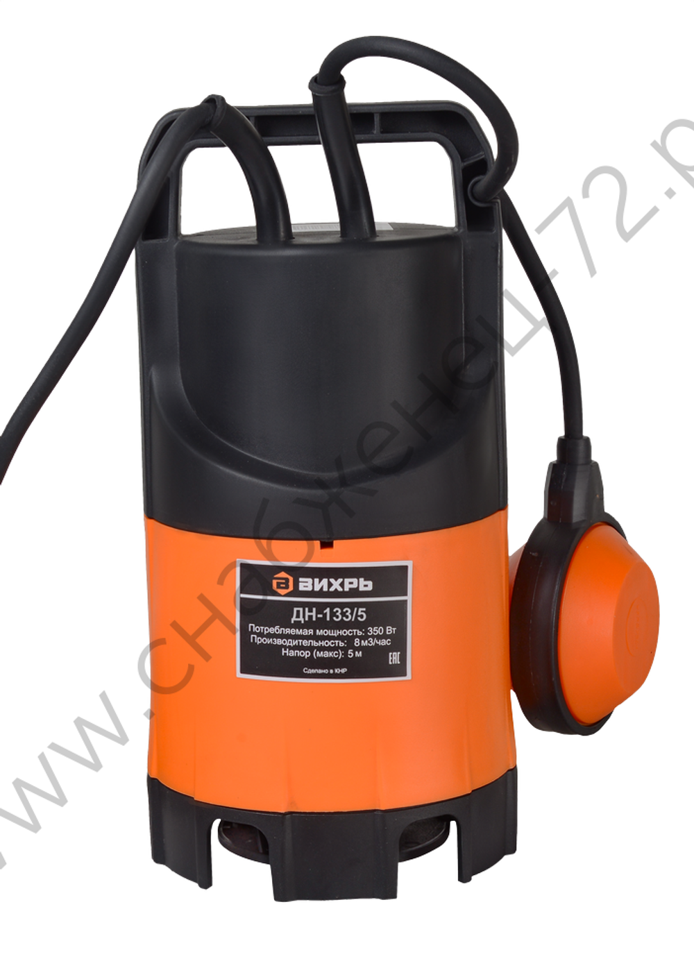 Дренажный насос Вихрь ДН-133/5