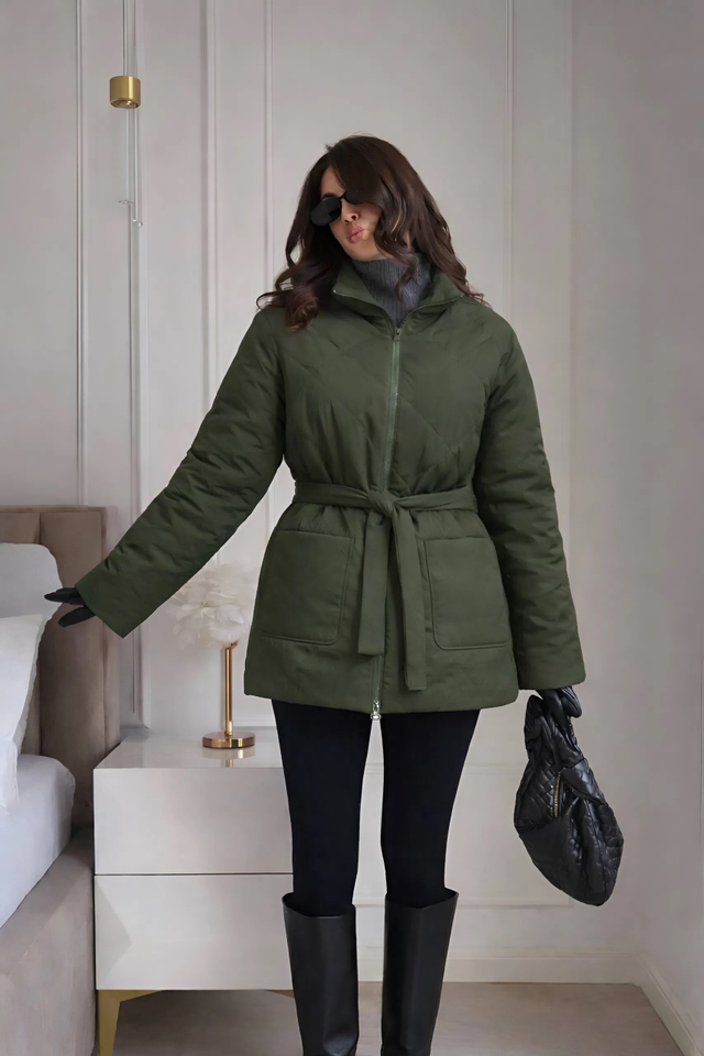 Куртка женская демисезонная "Баланс" хаки