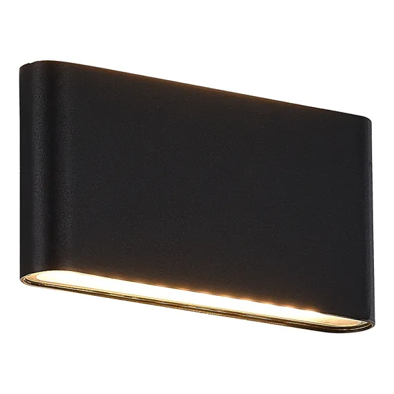 SL9531.401.01 Светильник улич настенный ST-Luce черный/белый LED 1*6/8/10W 2700/3000/3500/4000/5000K BRISS