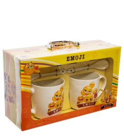 MUG-212/4 Н-р из 2-х кружек в подарочной коробке «Эмодзи»