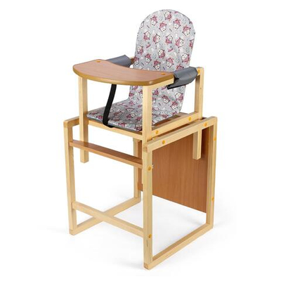 Стол-стул для кормления "Бутуз" (серый арт.СТД0211)