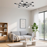 8344/12C LN Люстра GX53 84Вт 220В IP20 COMFI