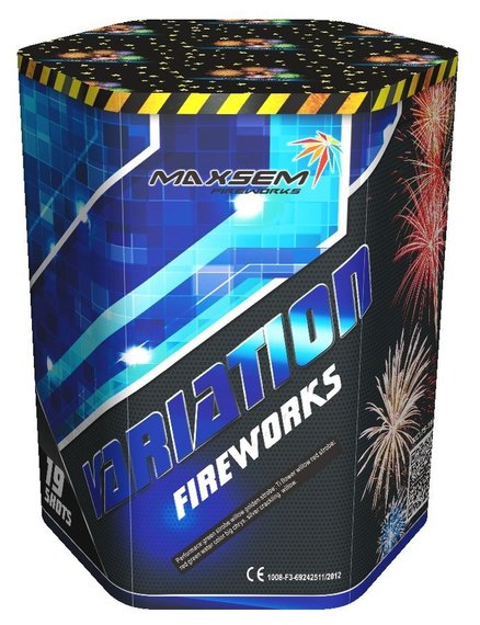 Батарея салютов VARIATION FIREWORKS (19/1,75) MC175-19A