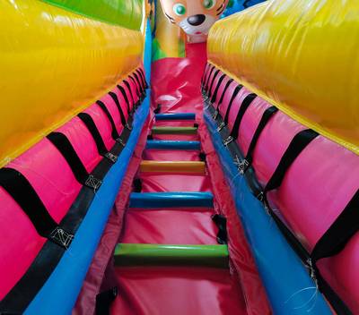 Коммерческий надувной батут «Тигриная страна 3», 8*4*5 м