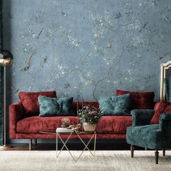 Бесшовная фреска Скин FLORAISON, 2,7 м (Ширина 4 м)