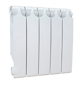 Радиатор биметаллический секционный Теплоприбор BR1-350 х 5 секций (боковое подключение)