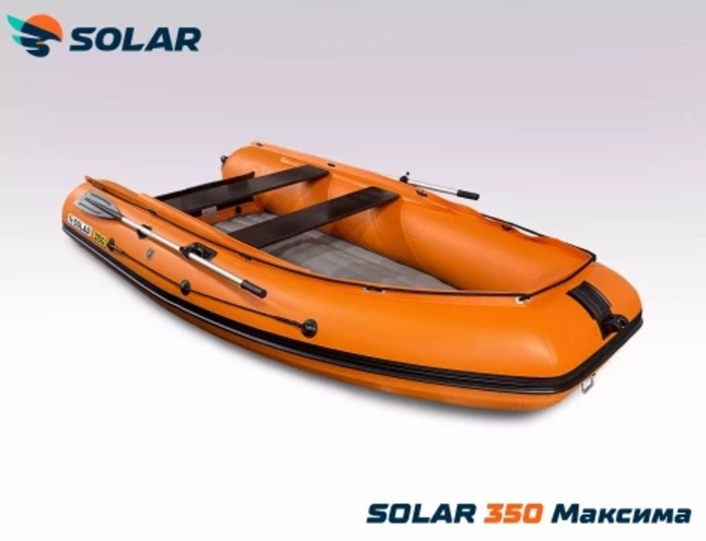Лодка надувная моторная solar-350 к (максима)