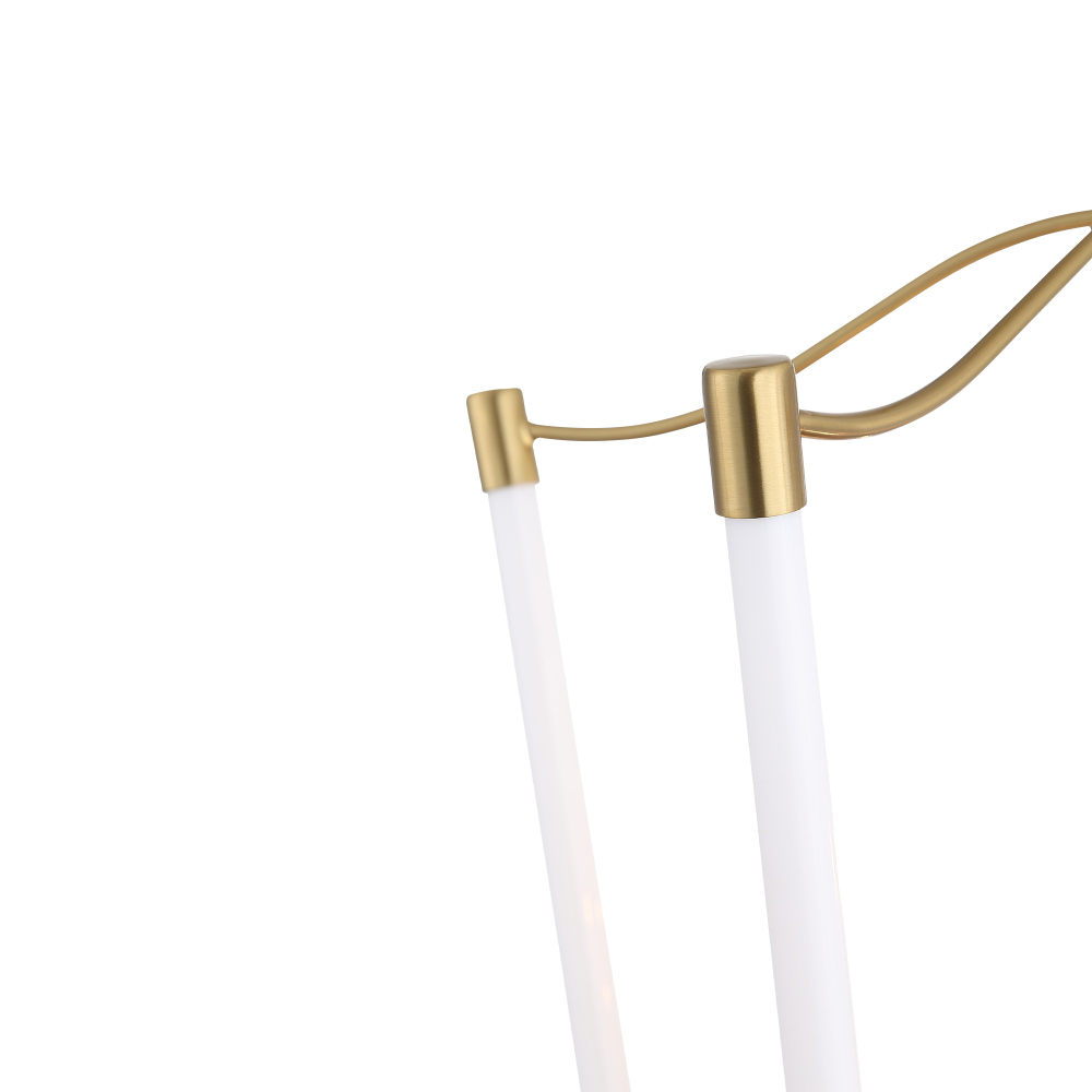 SL1406.303.03 Люстра подвесная ST-Luce Латунь/Прозрачный E14*3 40W РЕГАЛИЯ