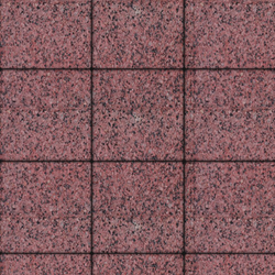 ТРОТУАРНАЯ ПЛИТКА КВАДРАТ - Б.1.К.6 ГРАНИТ КРАСНЫЙ С ЧЕРНЫМ