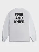 Лонгслив Hardlunch F&K белый