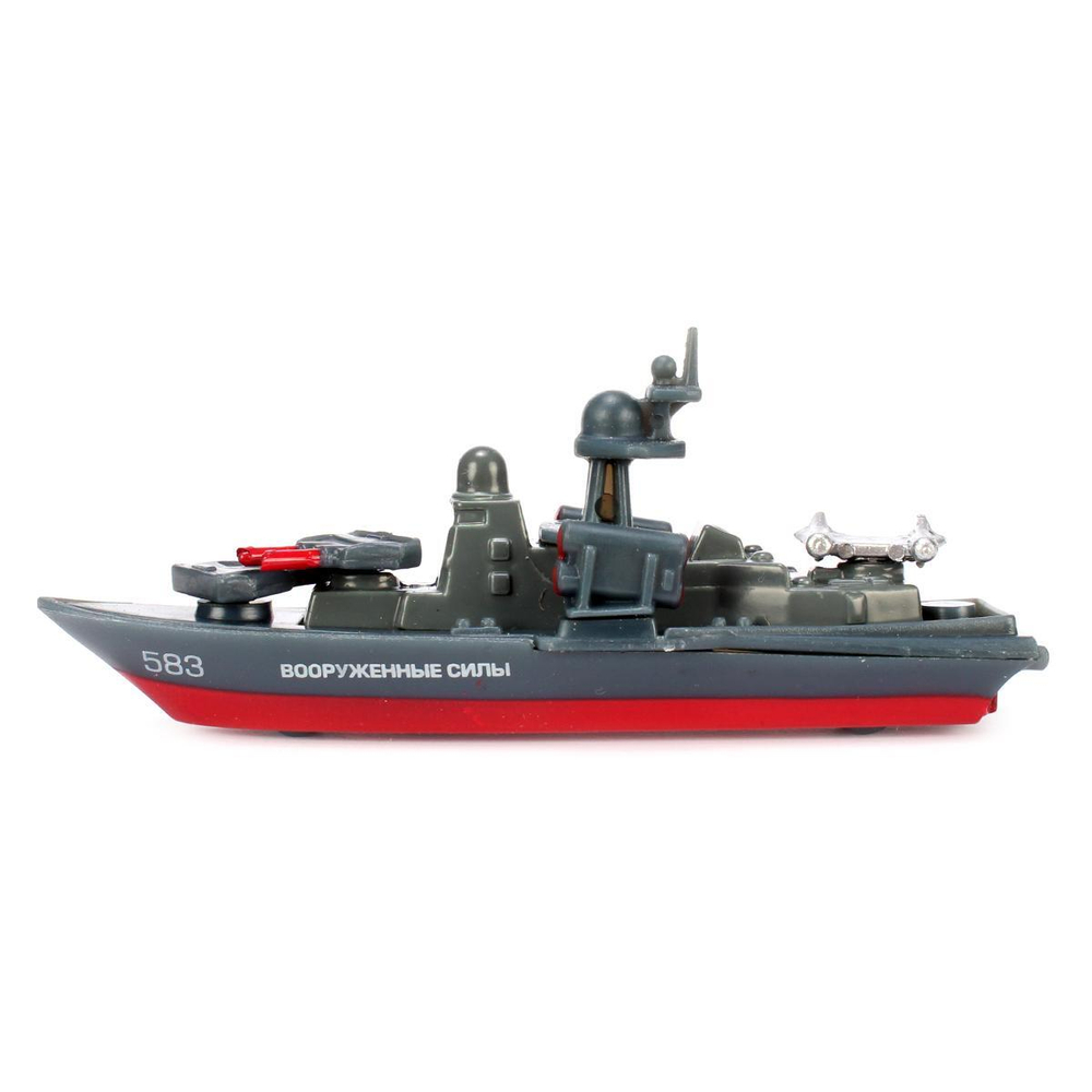 Модель ин. мет. "Корабль" 8см, подвиж. дет, коробка SB-16-02-BO-M (Технопарк)