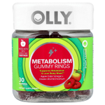 OLLY, жевательные таблетки для метаболизма, со вкусом яблока, 30 жевательных таблеток
