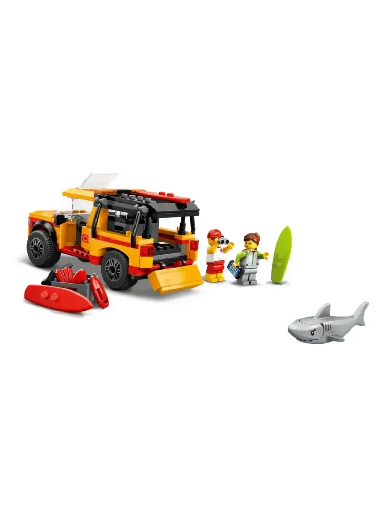 Конструктор LEGO Сity 60453 Cпасательный автомобиль на пляже