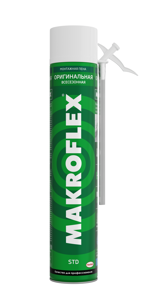 ПЕНА МОНТАЖНАЯ MAKROFLEX ОРИГИНАЛЬНАЯ ВСЕСЕЗОН 750МЛ 2598456