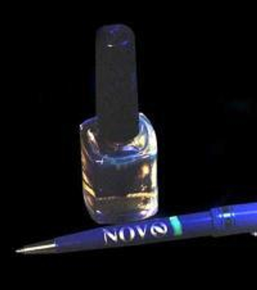 ЛАК-M-254 Люминесцентный маркер для твердых поверхностей со свечением в области 254 нм (15 мл.)