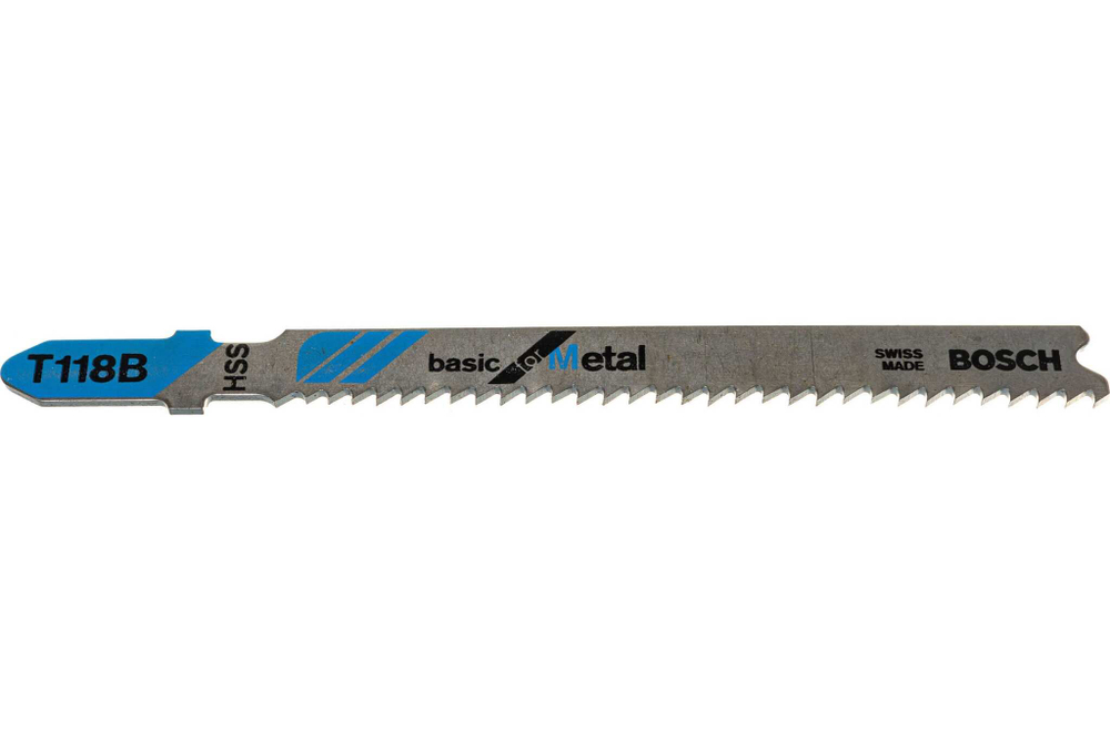 Пилки для лобзика Bosch Basic for Metal T118B HS 5 шт 2608631014