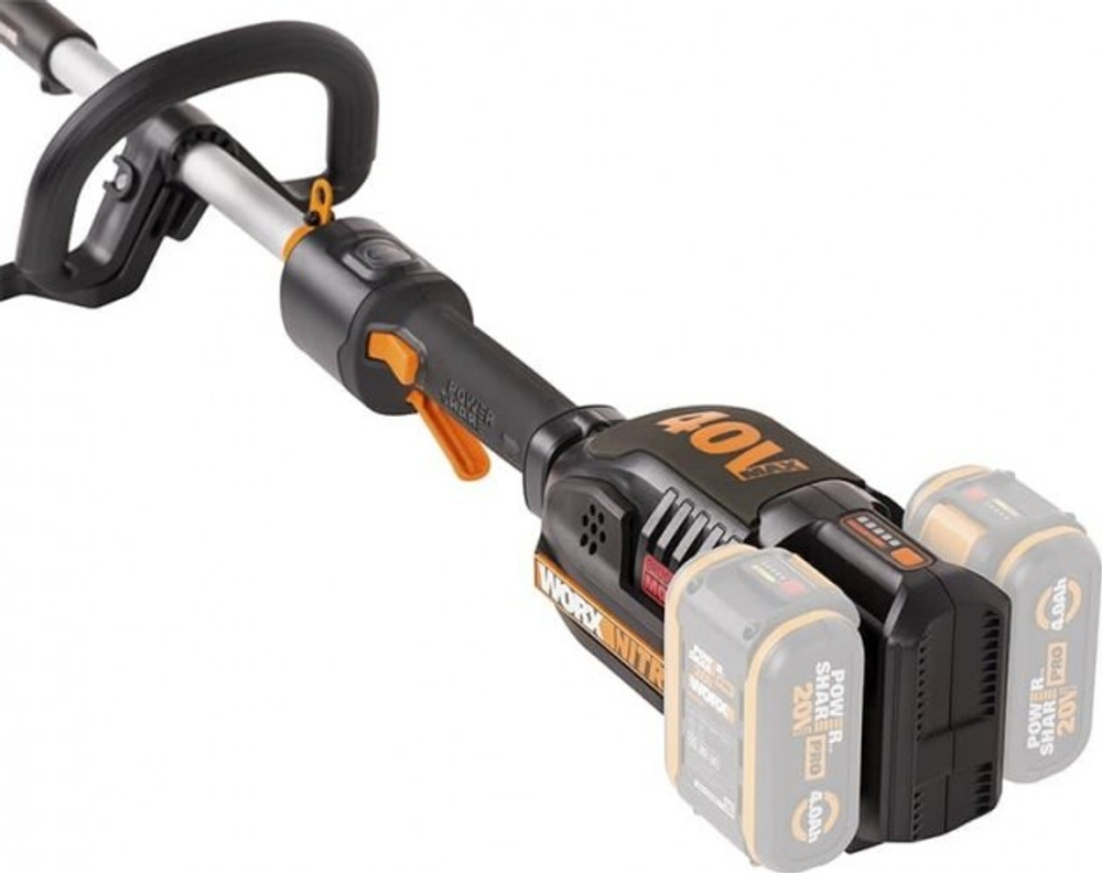 Триммер аккумуляторный Worx NITRO WG186E.92 без АКБ и ЗУ бесщеточный WG186E.92