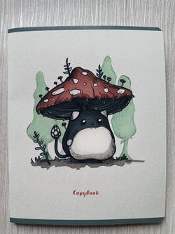 Тетрадь 48 листа А5+. "Несъедобный...", общая, клетка. Формат А5+ (163*203 мм). Арт.120037. С полями. Комплект 5 шт.