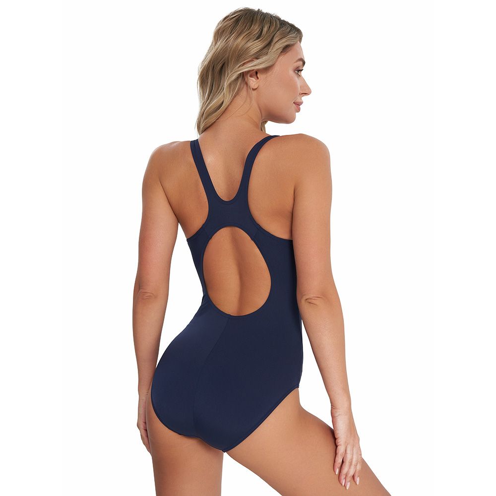 Купальник SPEEDO Hyperboom Splice Muscleback, 8-1347018661, р.34 (рос.46), темно-синий