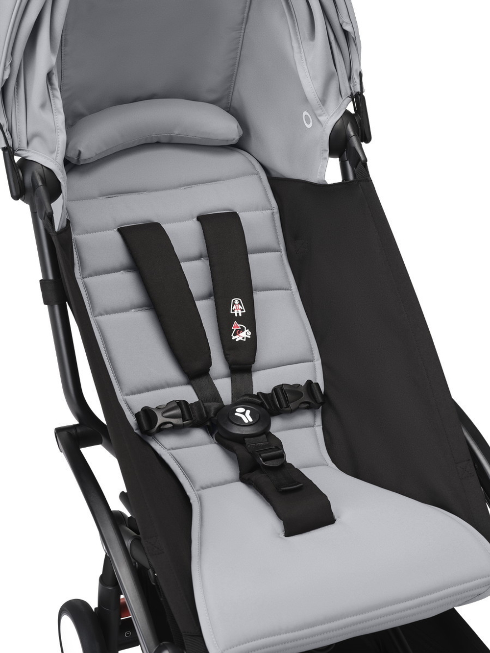 Коляска Stokke YOYO3 Newborn Pack рама белая White 2 в 1 Stone