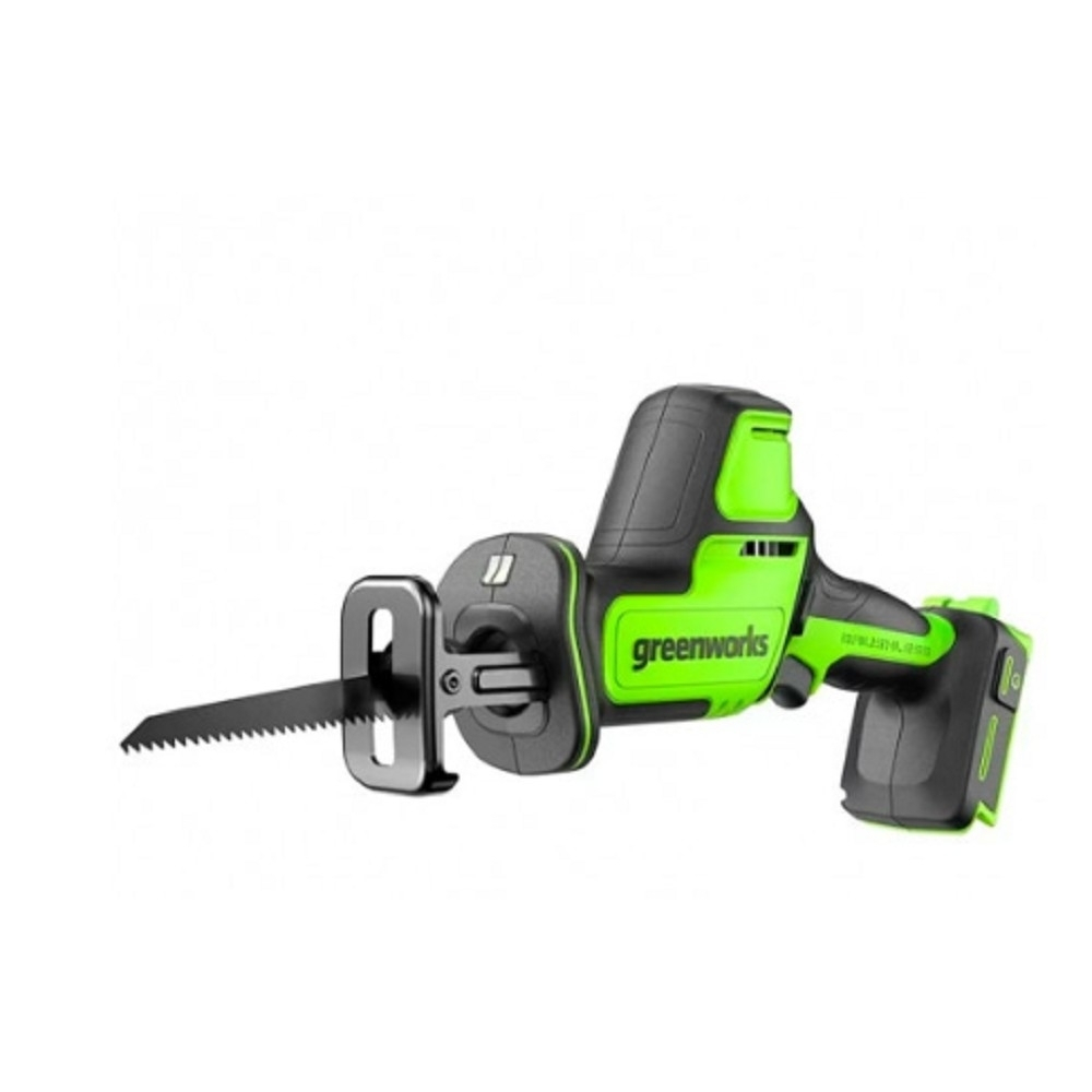 GreenWorks Пила сабельная компактная аккумуляторная GPT-CRS-25, 24V, бесщеточная, без АКБ и ЗУ. [1200507]