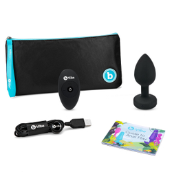 b-Vibe Jewel Plug M/L - Анальная пробка