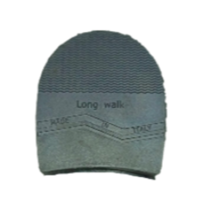 Каблуки мужские резиновые 40-44, 80х90 мм, чёрный