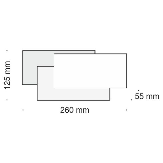 Настенный светодиодный светильник Maytoni Trame C804WL-L12W