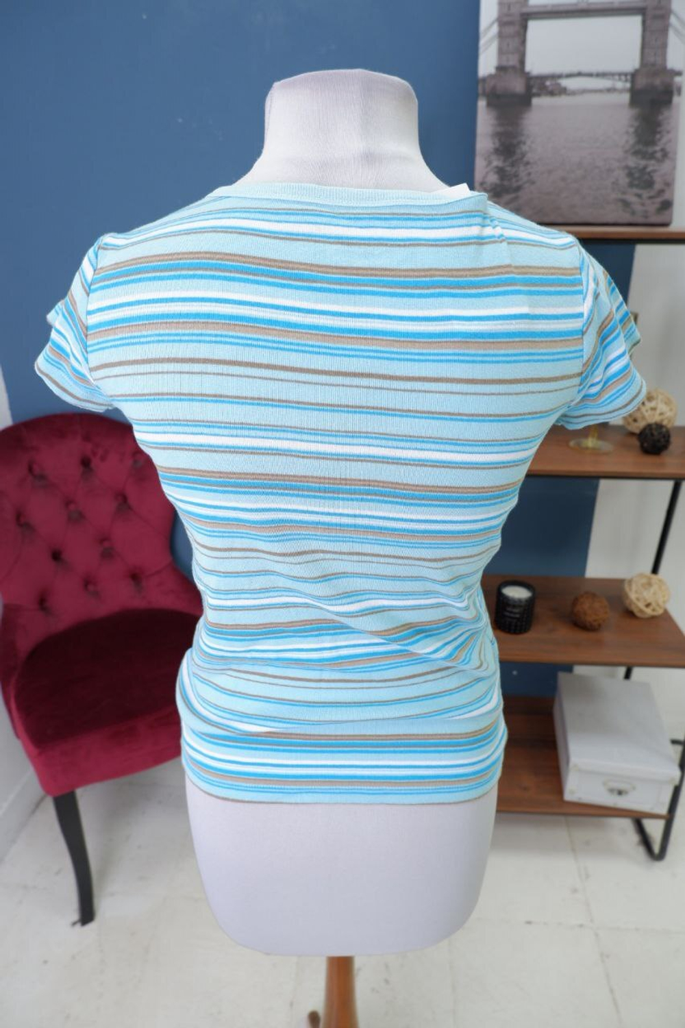 Футболка O'stin  в полоску 44 размер