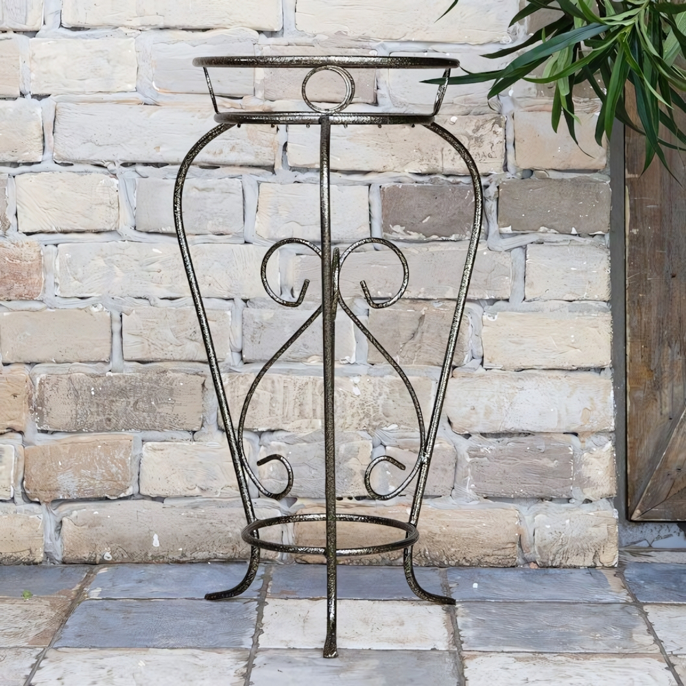 Подставка для цветов напольная большая на 1 горшок, металл М0000059