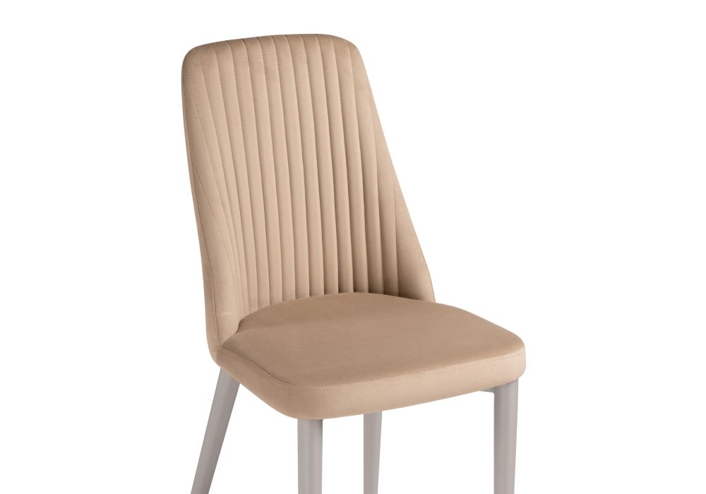 Стул на металлокаркасе Фена R капучино / латте