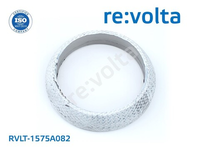 Кольцо уплотнительное приемной трубы глушителя, переднее, верхнее, коническое Mitsubishi Lancer IX / RVLT-1575A082