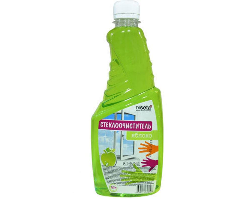 Средство д/стекол 0,5л Яблоко Diseta (запаска)