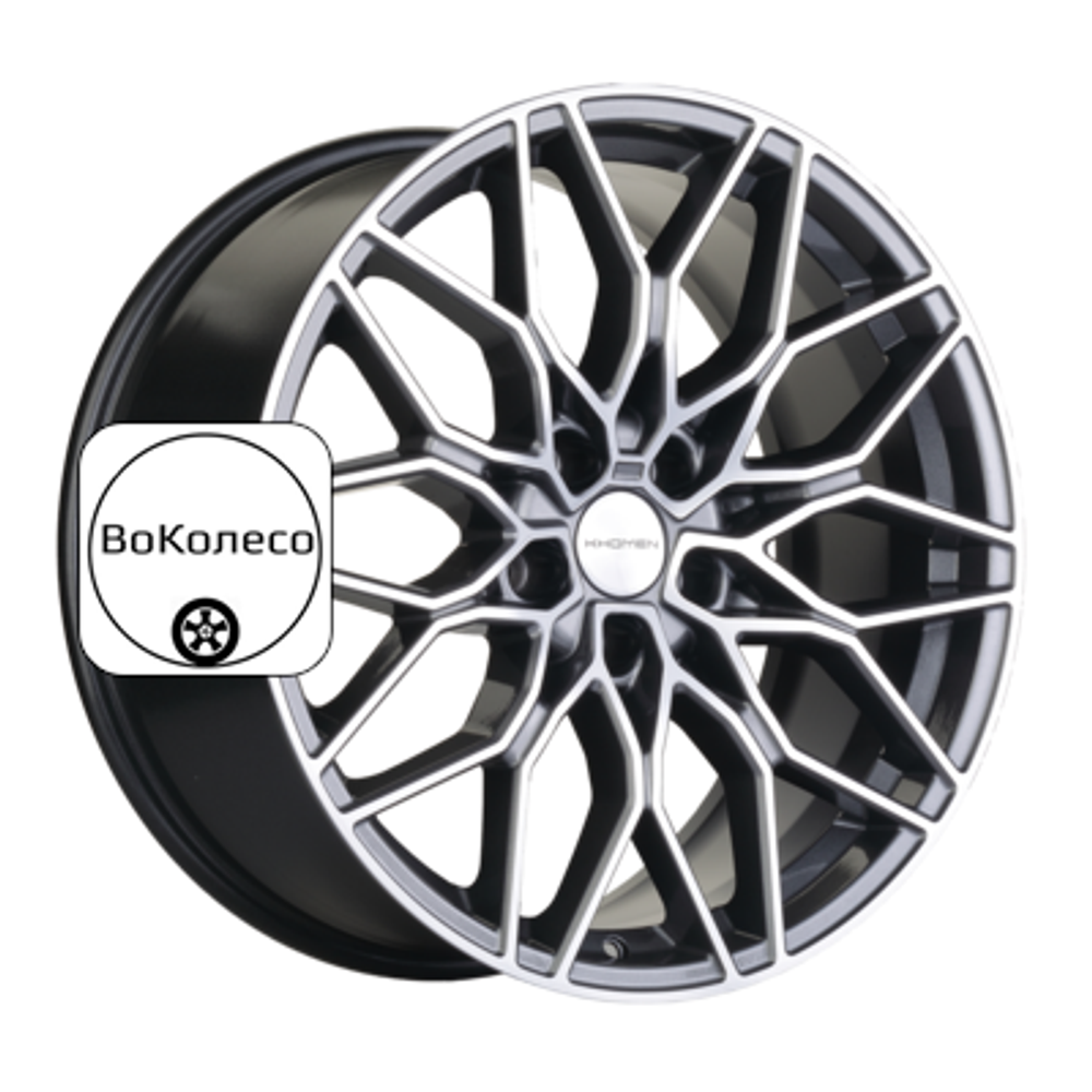 9,5x19/5x112 ET40 D66,6 KHW1902 (BMW Rear) Gray-FP (конус) Khomen Wheels