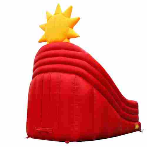 Надувная водная горка «Солнечный скат» 10*8*7 м