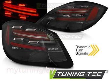 Задние фонари для Porsche Boxster 987 / Cayman 987 (09-12) LED динамические черные светлые
