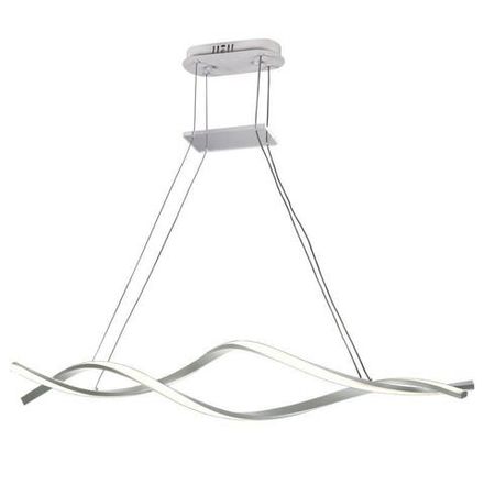 Люстра светодиодная LCL-1041 White2 управляемая LED 55Вт Camelion 15227