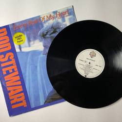 Винтажная виниловая пластинка LP Rod Stewart Every Beat Of My Heart (Tartan Mix) (Germany 1986) Maxi Single 45 RPM
